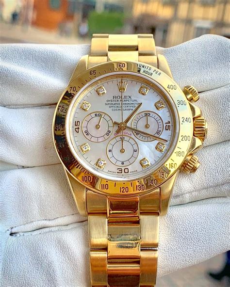 yellow gold rolex daytona for sale|Rolex gold daytona watches for sale.